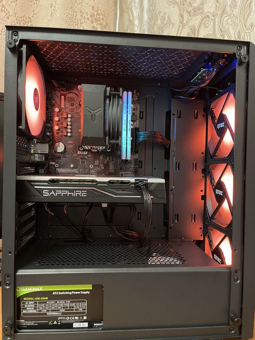 Ігровий комʼютер 6ядер /ryzen 5500/ Rx 570 8gb / 16gb/ ssd