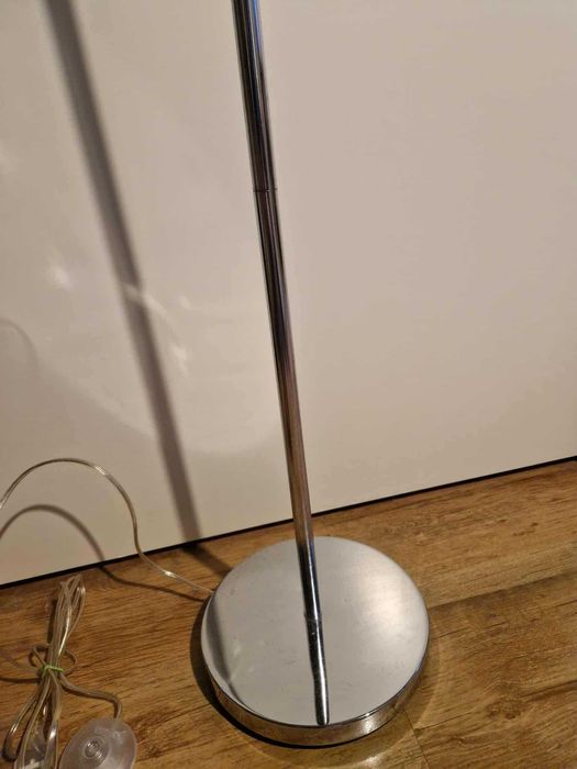 Lampa stojąca kryształowa