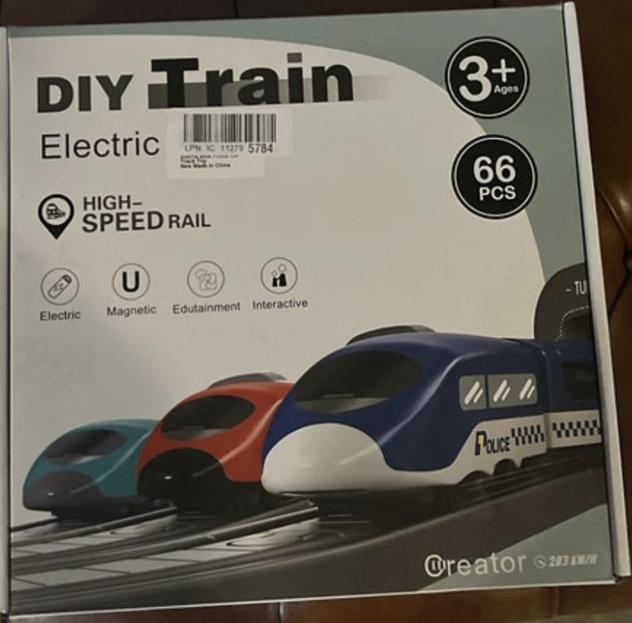 Elektryczna kolejka zabawkowa