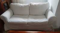 Ikea Ektorp kanapa sofa biała 2 osobowa
