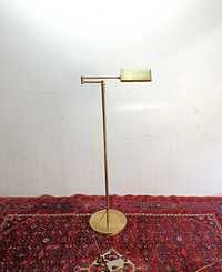 Lampa podłogowa z mosiądzu Fischer Leuchten Niemcy lata 70.