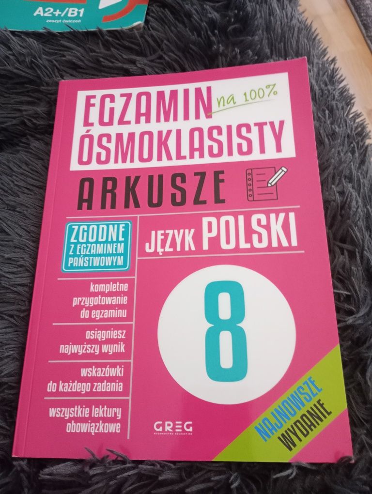 Egzamin osmoklasisty arkusze język polski