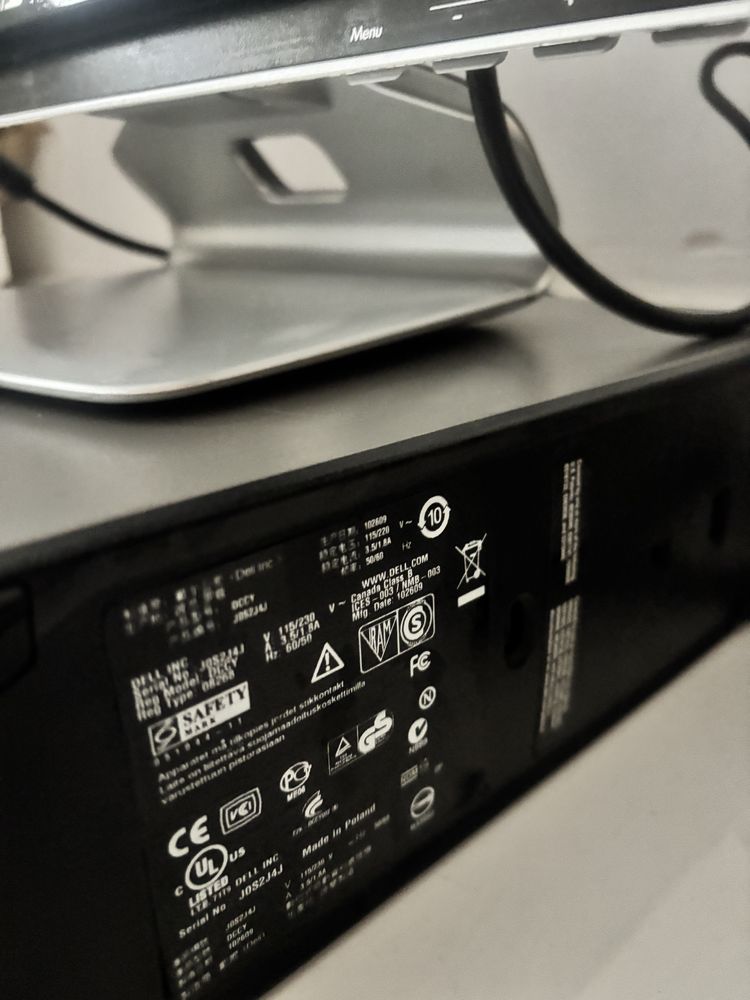 Komputer Dell + Monitor HP 21 cali