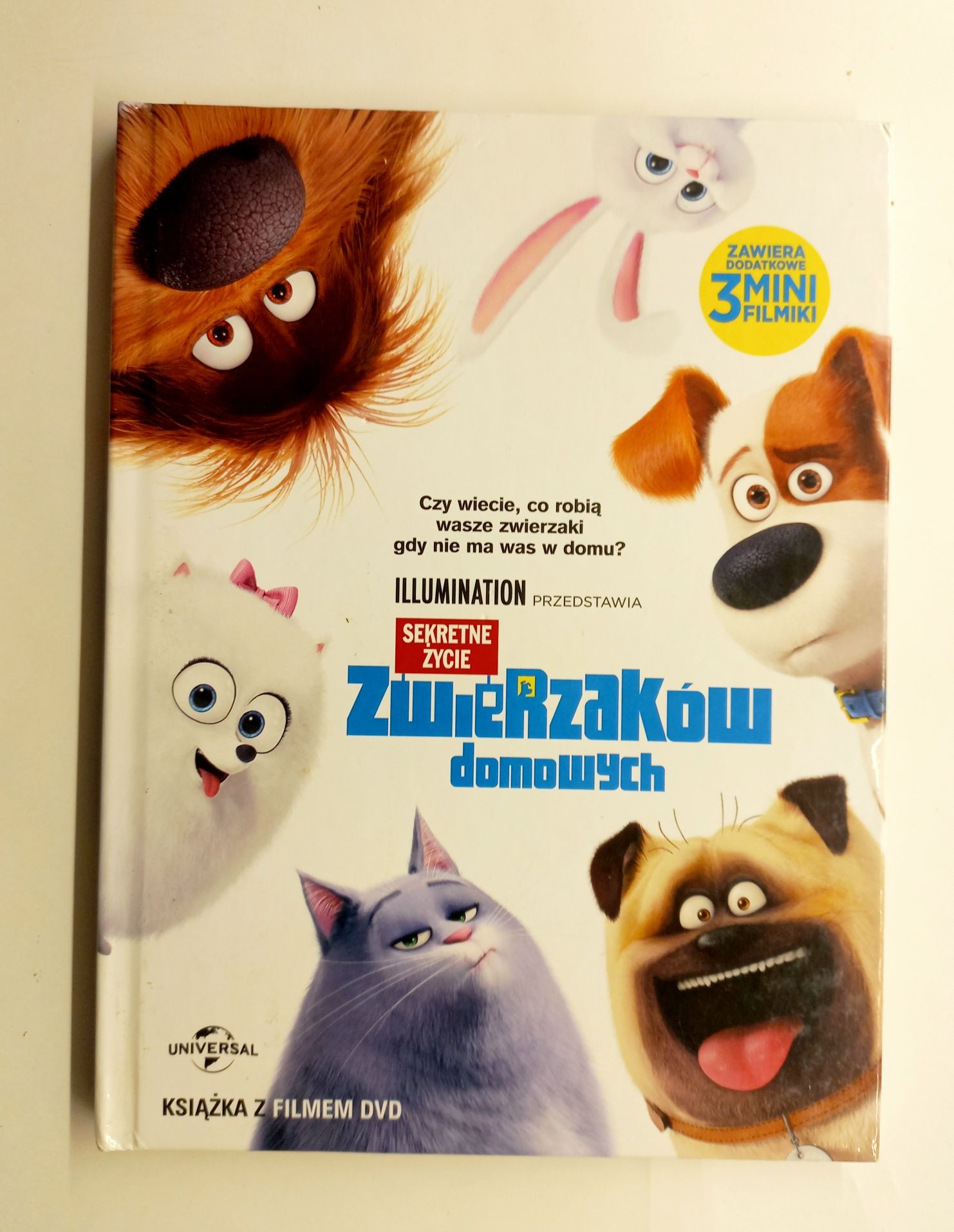 DVD Sekretne życie zwierzaków domowych płyta film gra dzieci dla