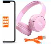 słuchawki nauszne jbl tune 510bt różowy bezprzewodowe różowe bluetooth