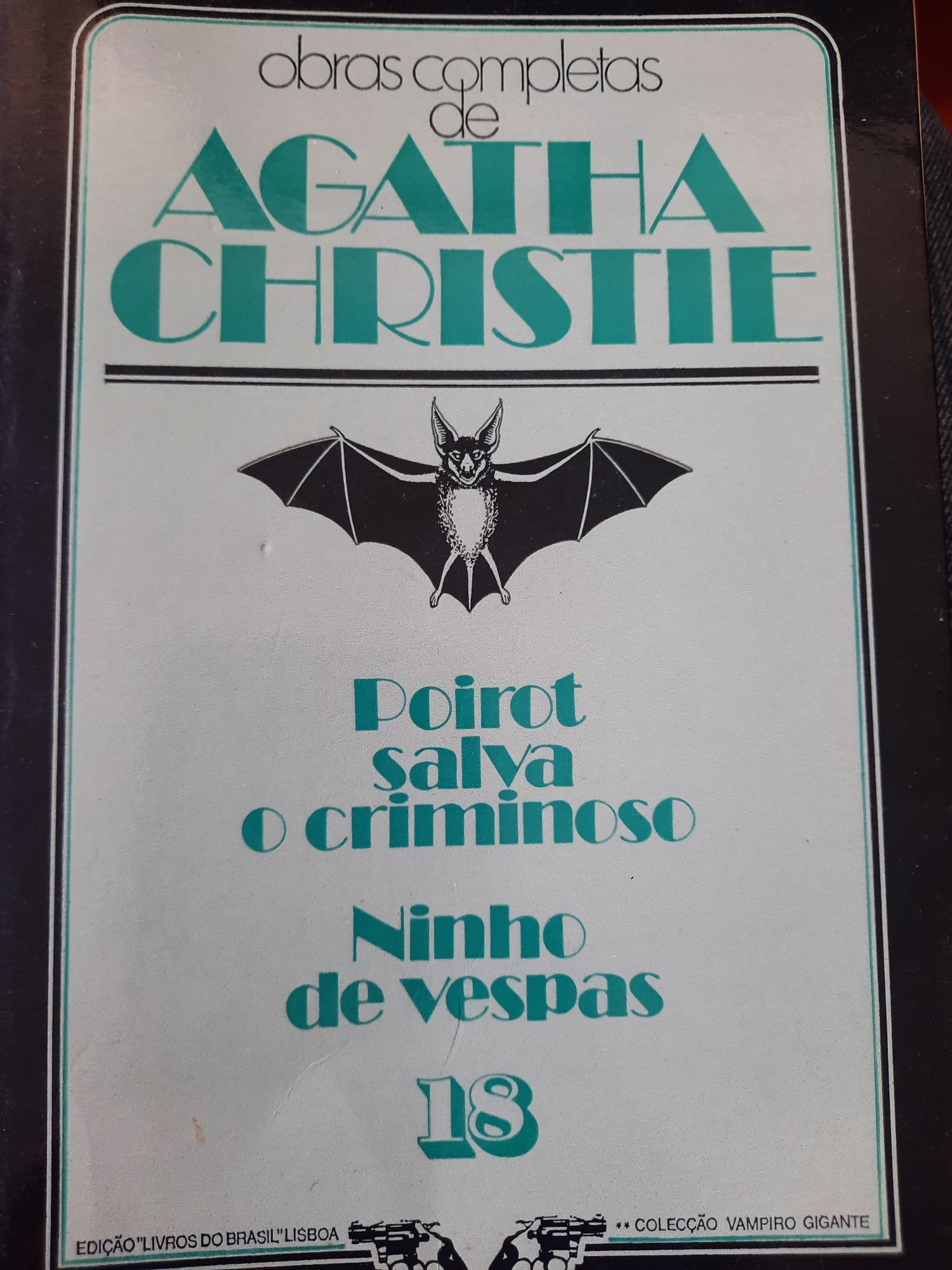 Livros da coleção da Agatha Christie- Poirot e Miss Marple