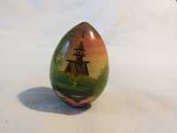 Rosyjskie jajo, jajko z drewna, ręcznie malowane