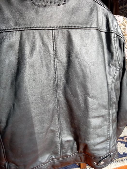 Casaco moto de pele Ixon Black collection edition, novo