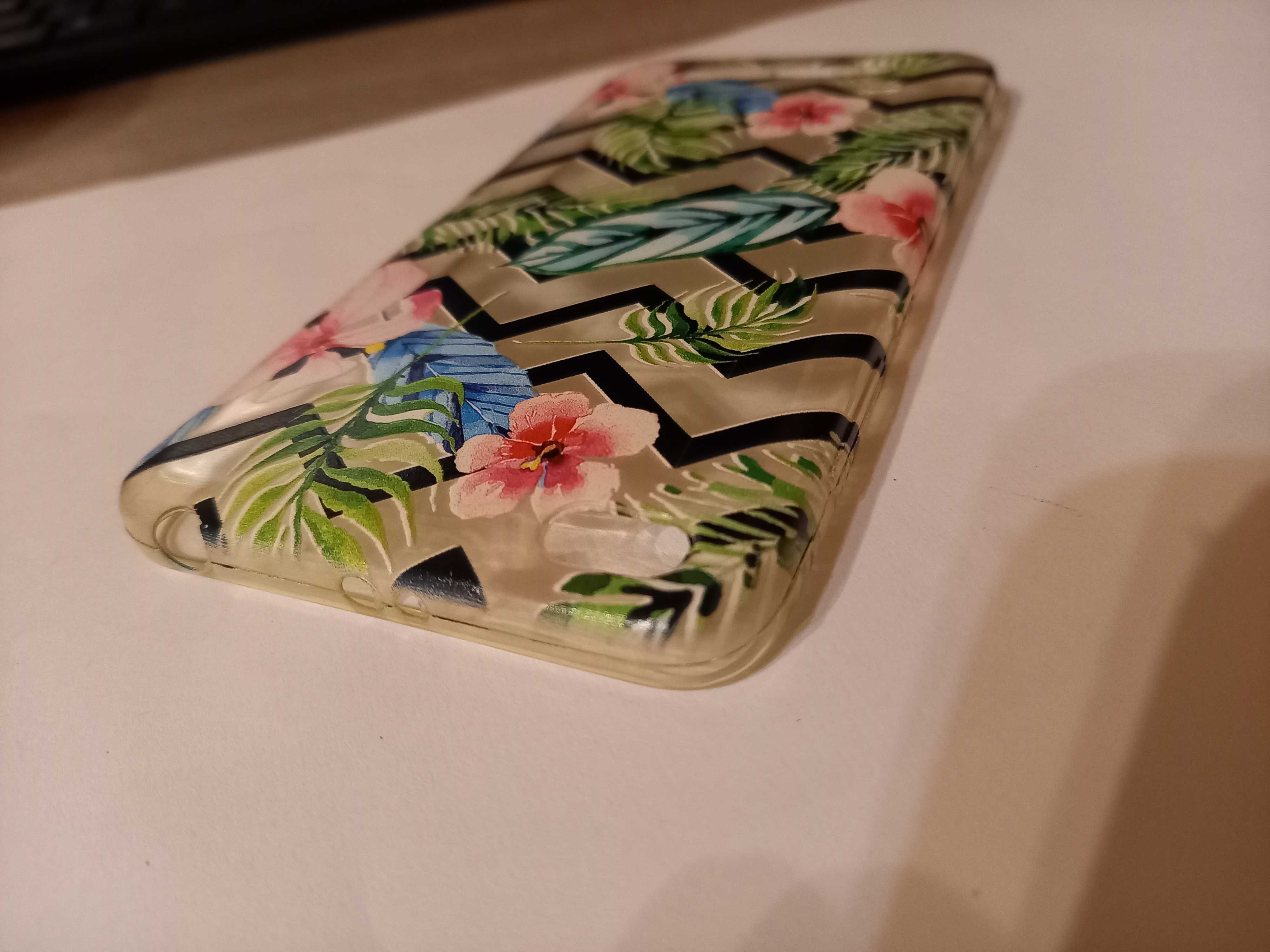 etui plecki case Xiaomi Redmi 4A liście kwiaty natura