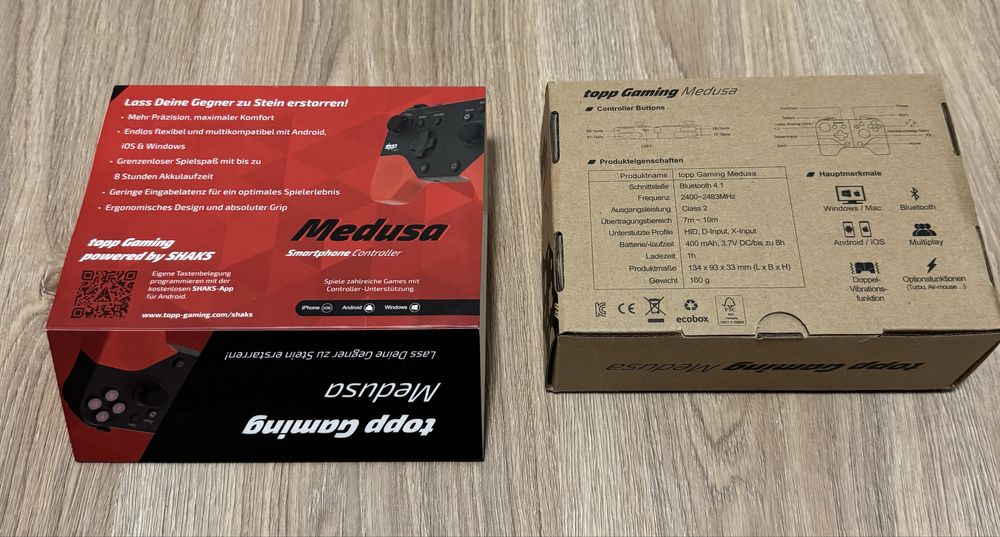 Topp Gaming Medusa – Comando Bluetooth para Smartphone (Novo na Caixa)