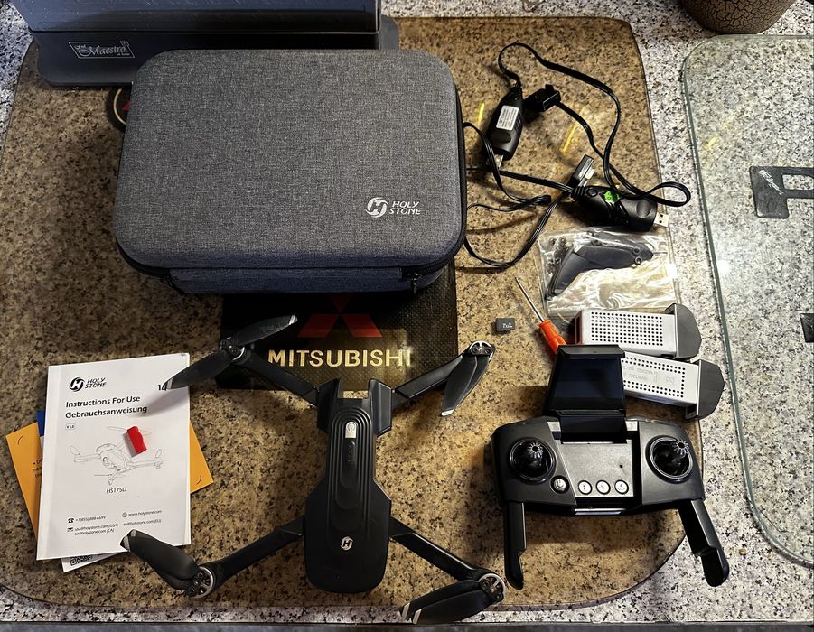 Дрон Holy Stone GPS з камерою 4K для дорослих, квадрокоптер HS175D