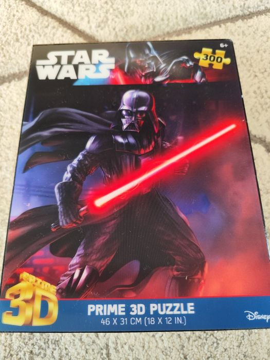 Puzzle 3D prime Star Wars 300el. Nowe