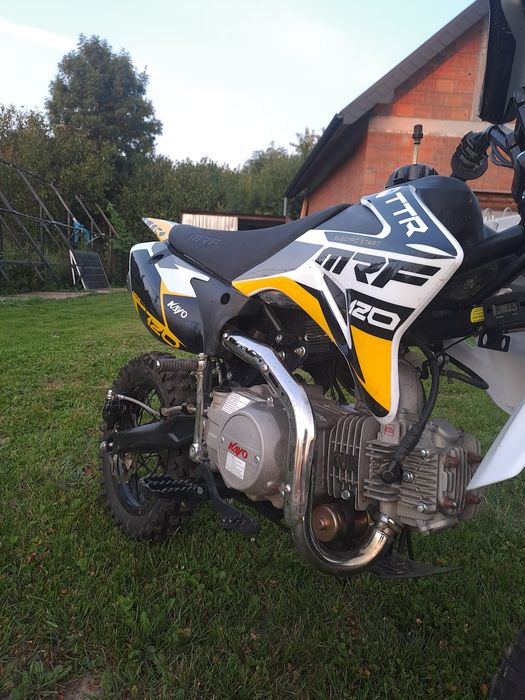 MRF 120 TTR E-START zestaw  z butami i zbroją