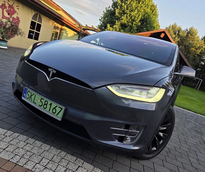 Tesla Model X 572km. 100D Dual Motor-AWD, EUROPA, Gwarancja, Bezwypadkowa 100%