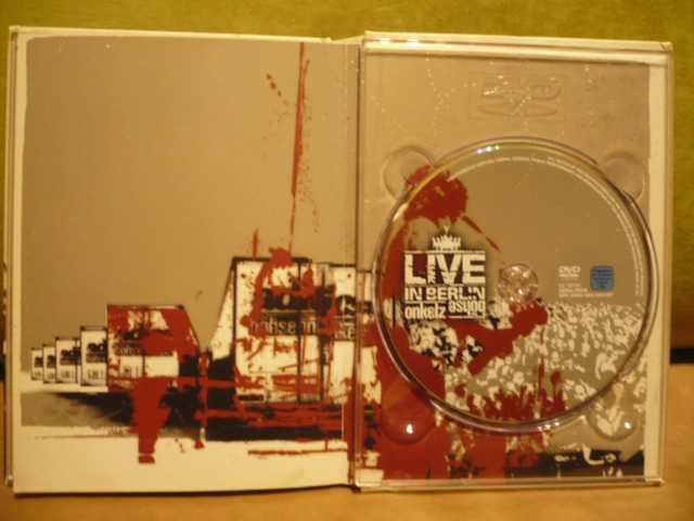 Płyty CD + DVD grupy  Bohse Onkelz La ultima... + Bohse Onkelz.