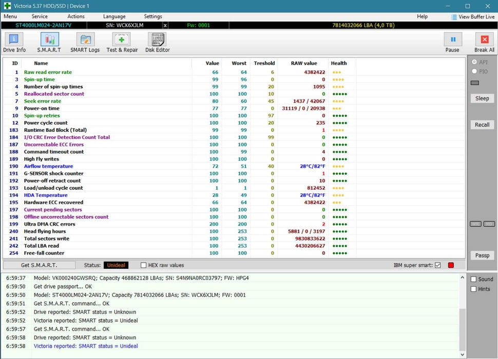 Жесткий диск Seagate One Touch 4TB STKC4000402 2.5 USB 3.2 External