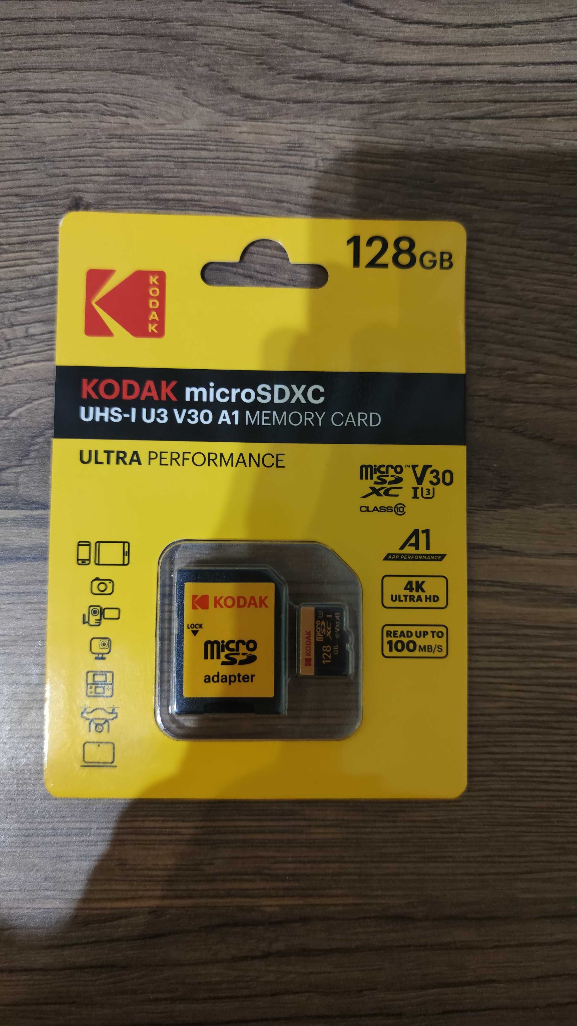 Karta micro sd xc Kodak 128gb