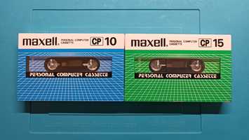 Maxell СР 10 и 15 1982г Япония аудиокассета аудио кассета магнитофон