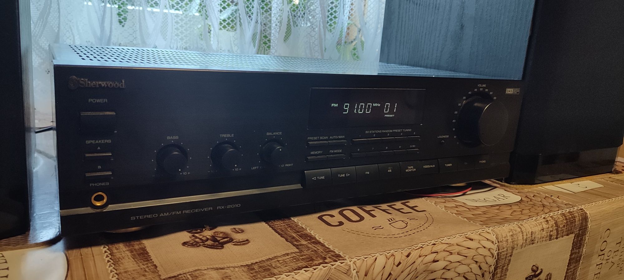 Sherwood RX-2010 i kolumny New Line 140