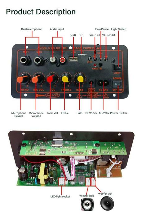 Потужний підсилювач Board D300 усилитель на модулі CS2493E (600Вт)