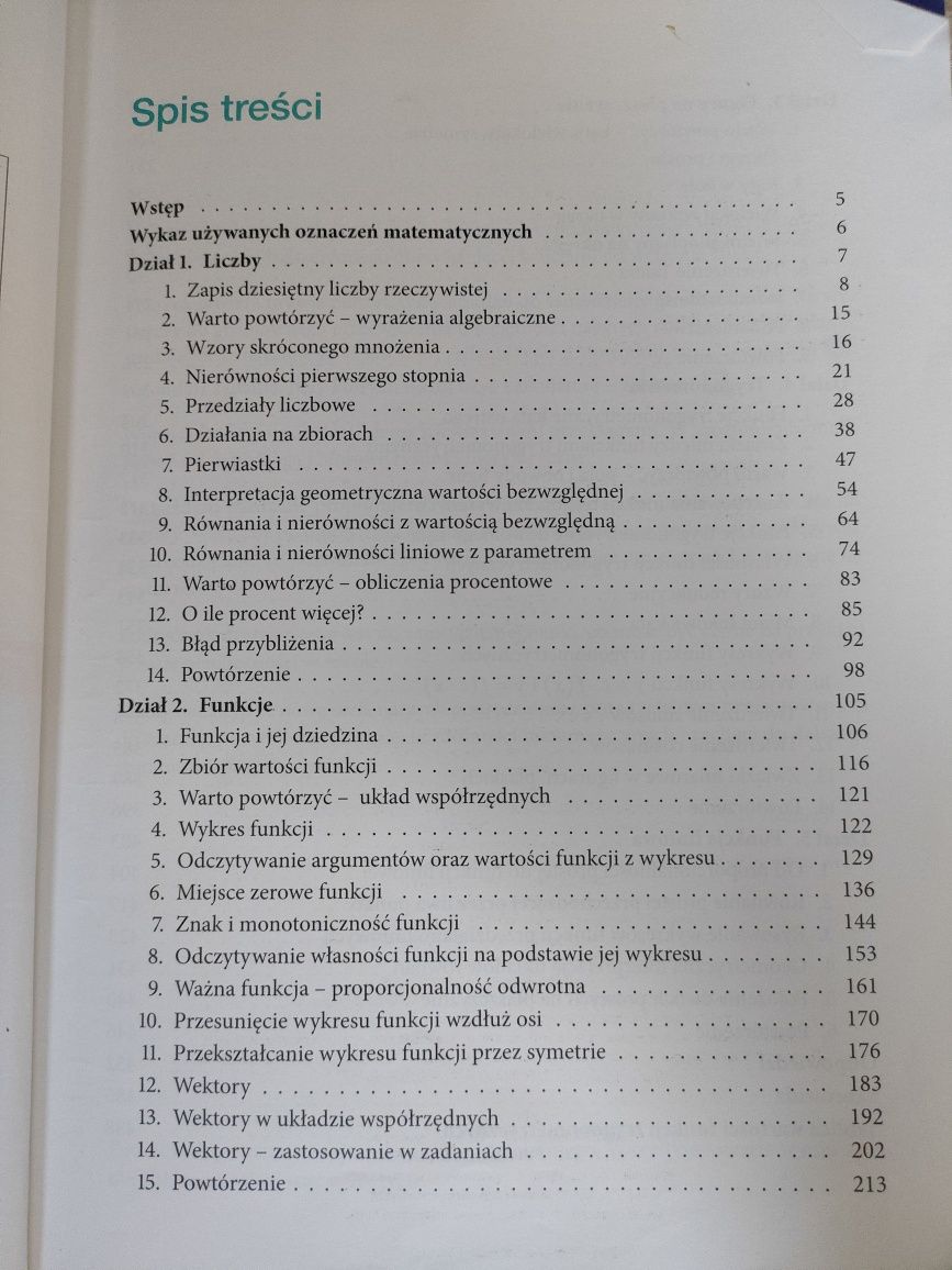 Prosto do matury 1 zakres podstawowy i rozszerzony