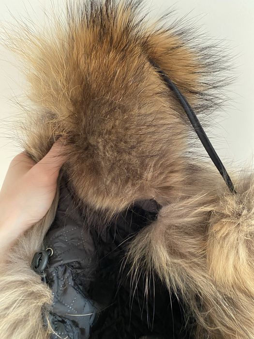 NOWA futrzana czapka z jenota pilotka jenot futro naturalne russian