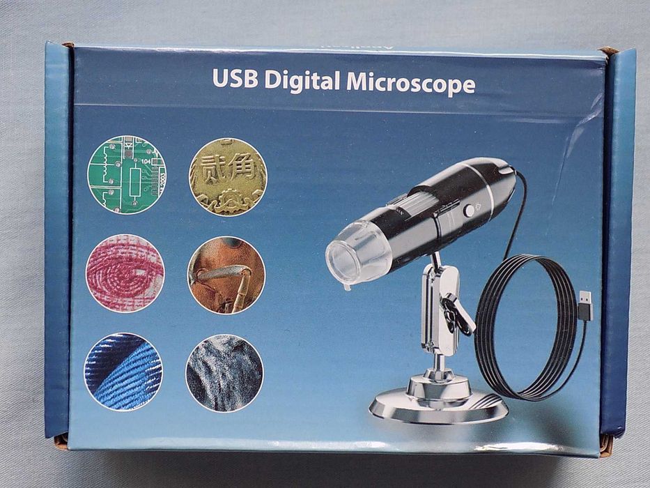 Przenośny ręczny mikroskop cyfrowy - USB -przybliżenie 1600 x 2 MP APP
