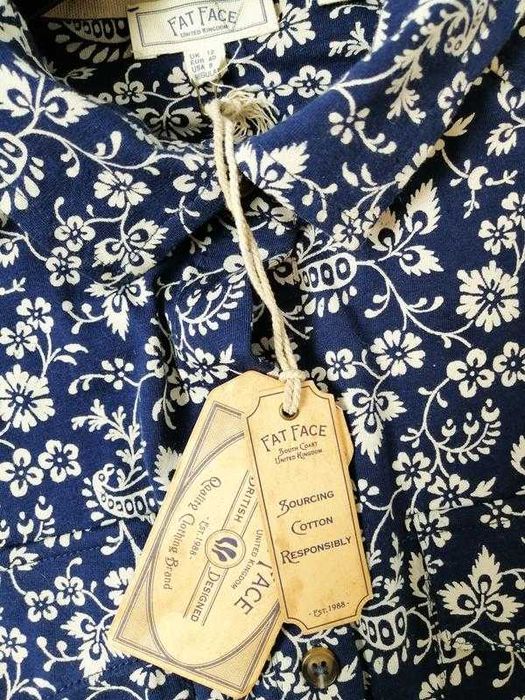 Натуральное хлопковое платье fat face