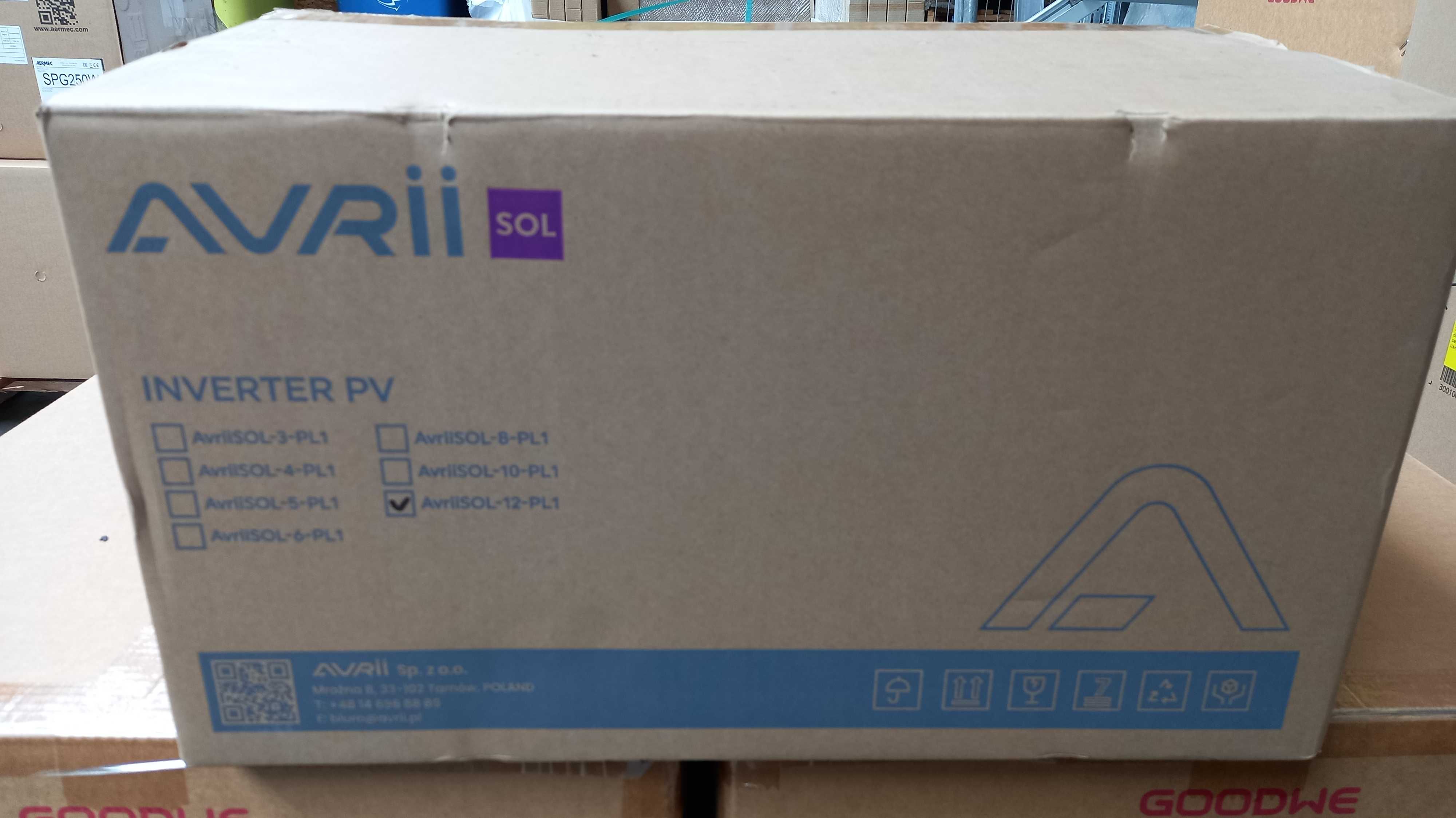 Falownik AvriiSol 12kW, nowy, przecena, okazja!