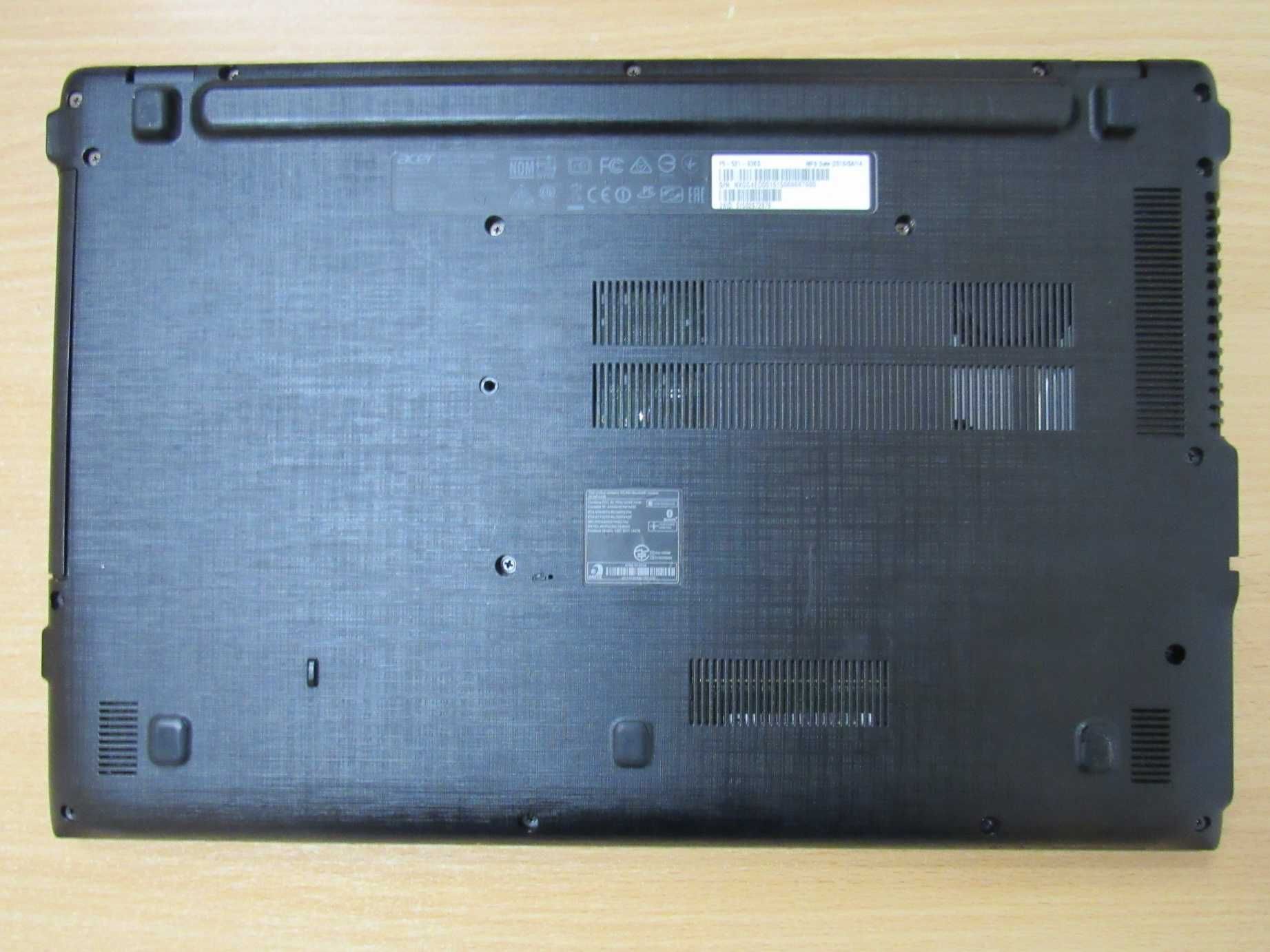 Ноутбук Acer 15.6 / AMD A6-7310 4 ядра / 8Gb / 120SSD + 500Gb
