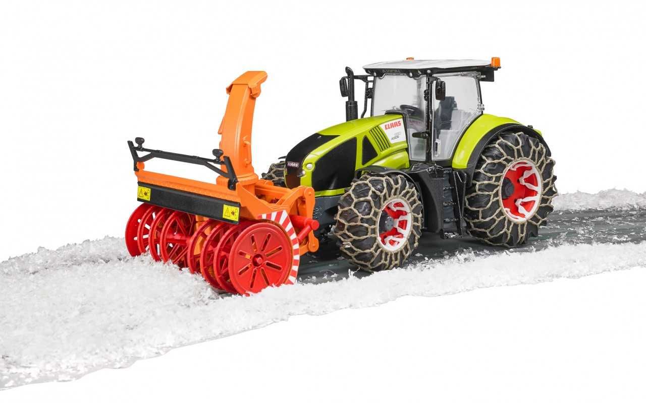 Трактор Claas Axion 950 зі снігоочисником  Bruder (Брудер) 03017