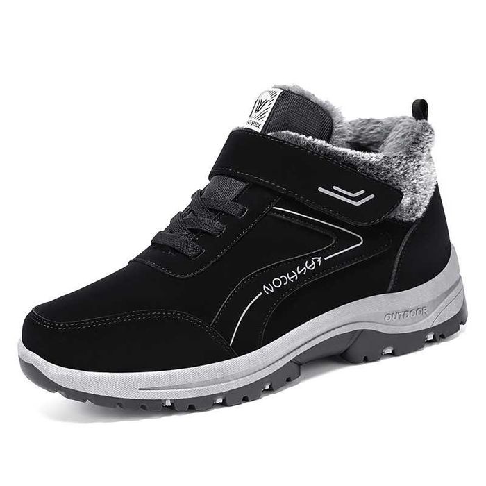 Черевики кросівки утеплені Взуття чоловіче зимове на ліпучці