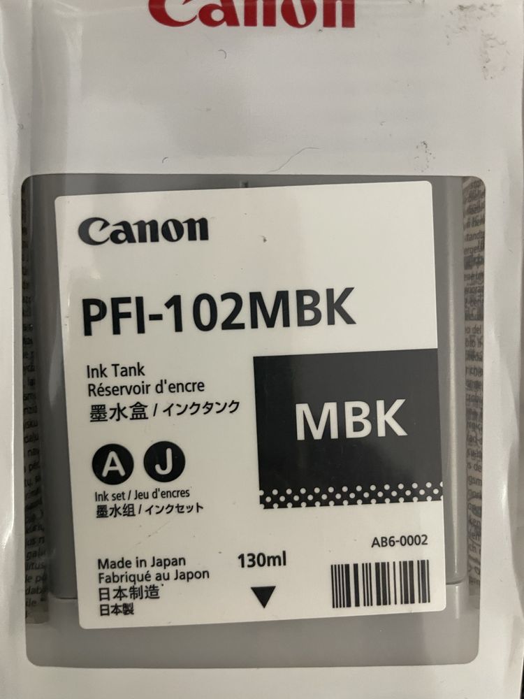 Tinteiros plotter Canon