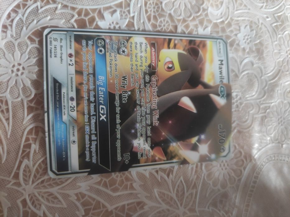 Karta pokemon Mawile GX zapraszam