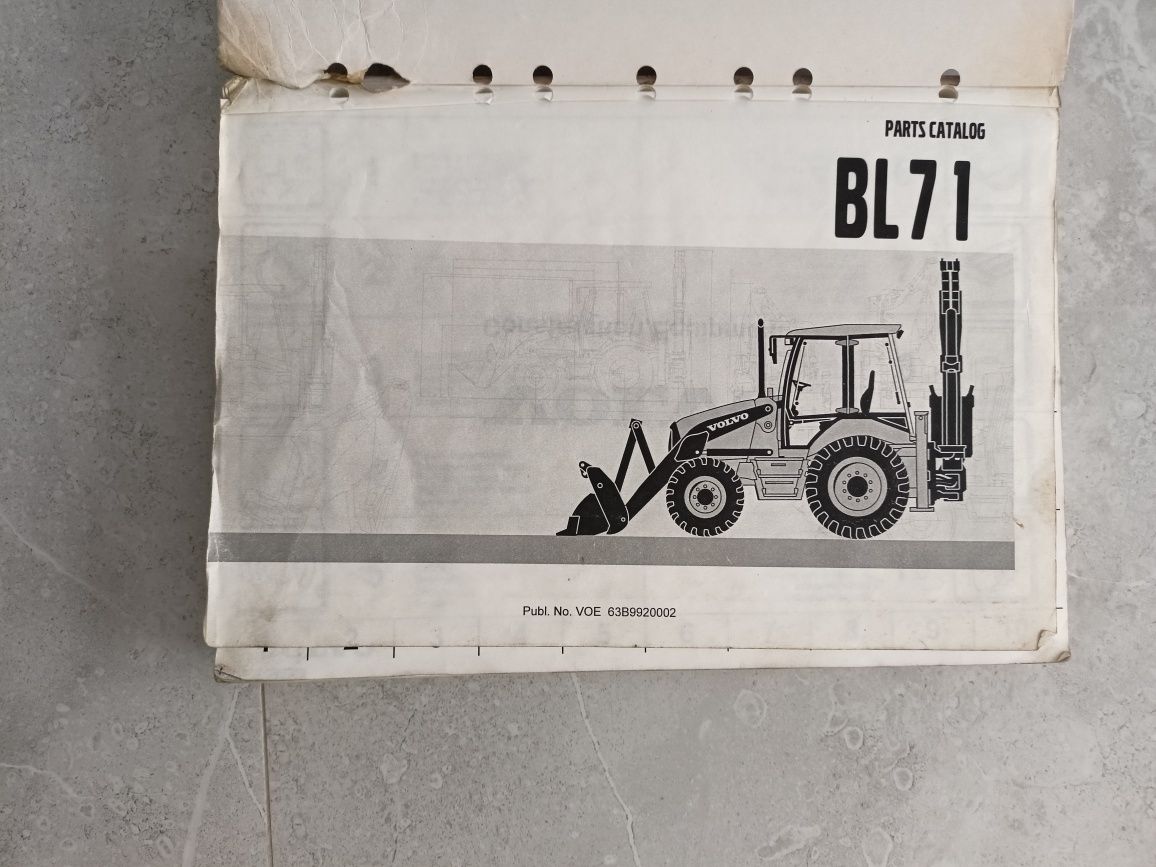 Instrukcja obsługi DTR Volvo BL71