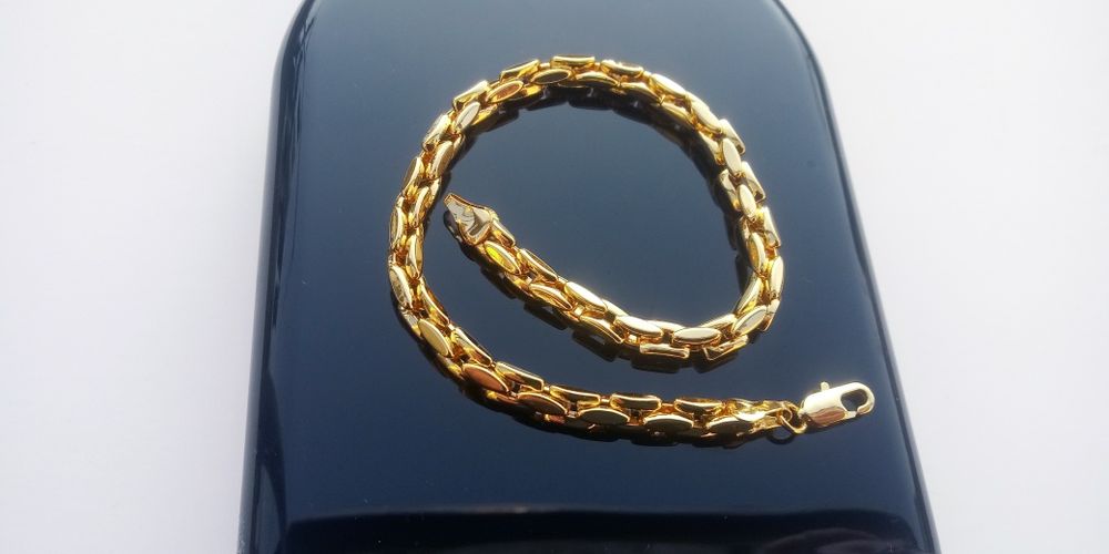 Złota bransoletka, bransoletka, biżuteria,585,14k,grawer, złoto,PP,750