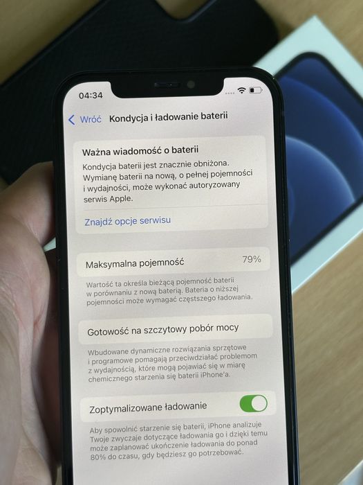 IPhone 12 - Bardzo Dobry Stan, 79%, 64Gb