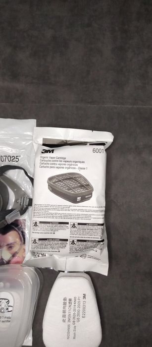 Маска распіратор 6200 оригінал з фільтрами 6001