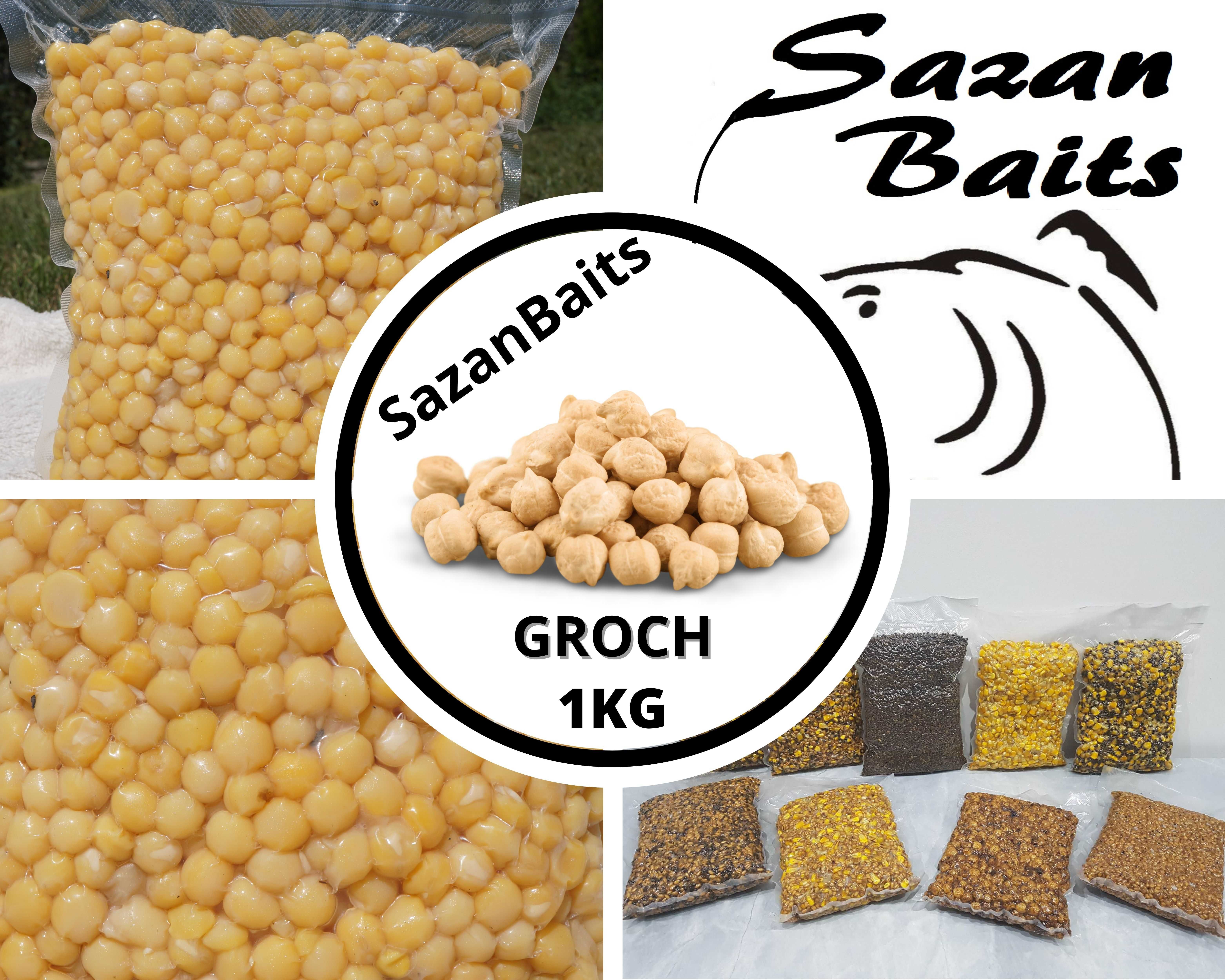 20kg Groch gotowany ZANĘTA Sazan Baits