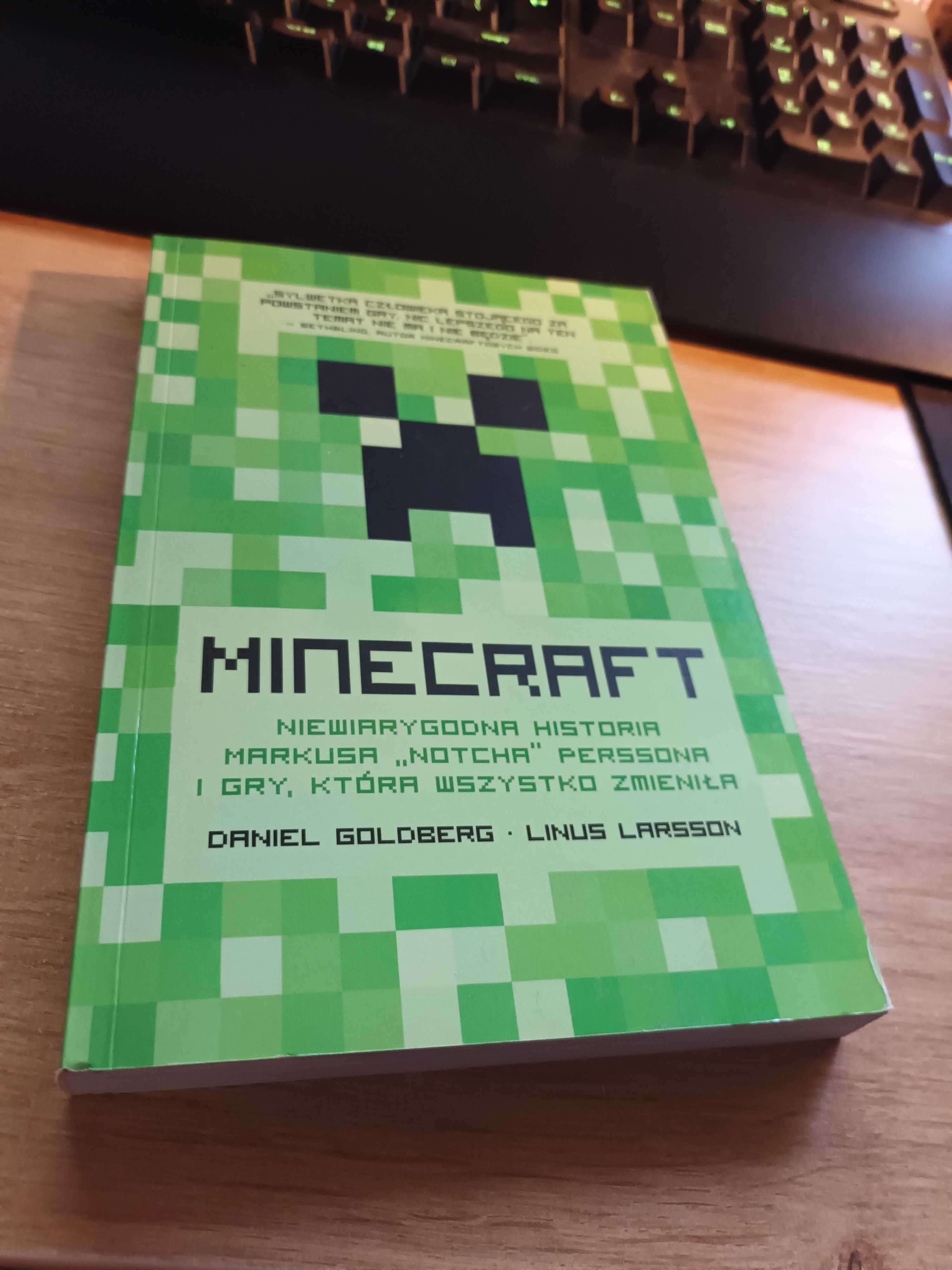 3 Poradniki plus książka o Minecraft