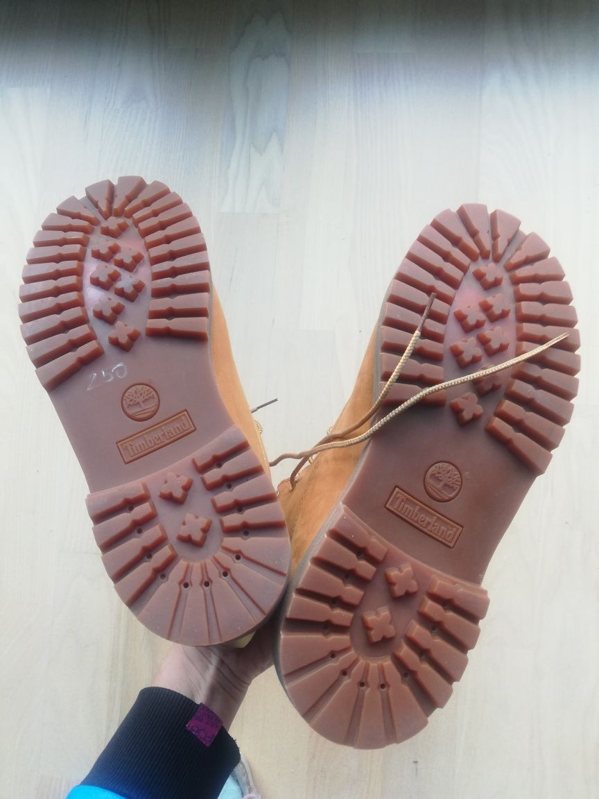 Buty Timberland, Złota cholewka