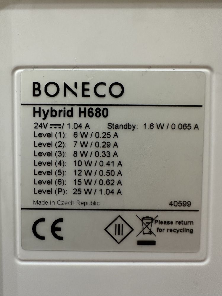 Boneco Hybrid H680, oczyszczacz z nawilżaniem powietrza