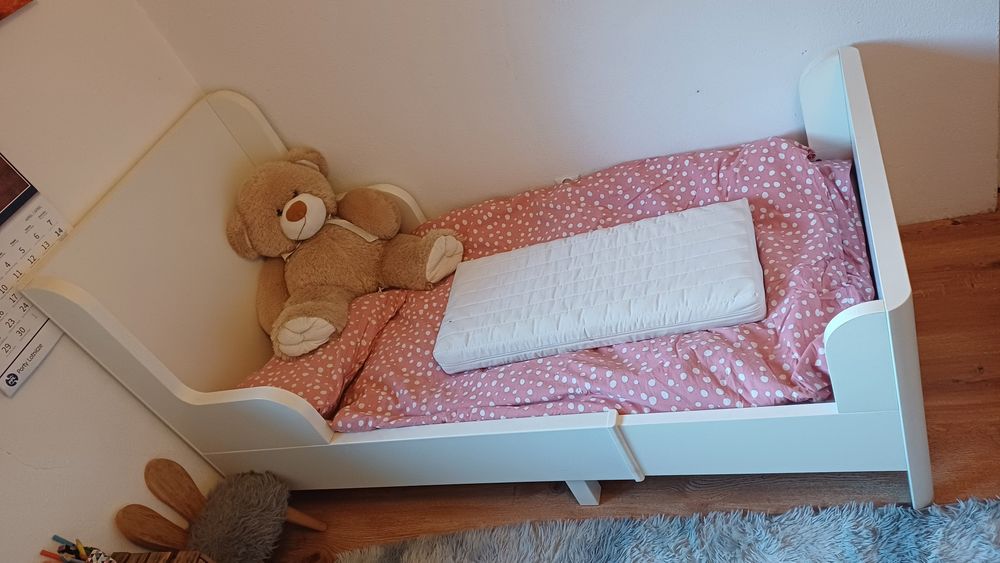 Łóżko ikea regulowane 90cm Busunge
