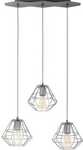 Lampa sufitowa szara