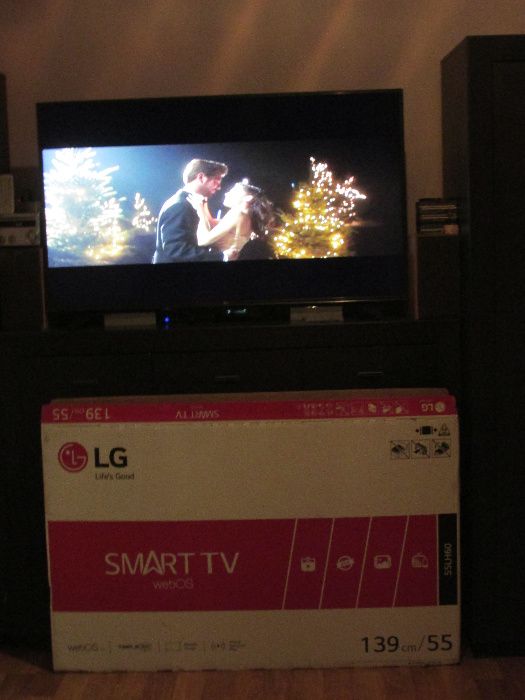 LG SMART TV 55 cali