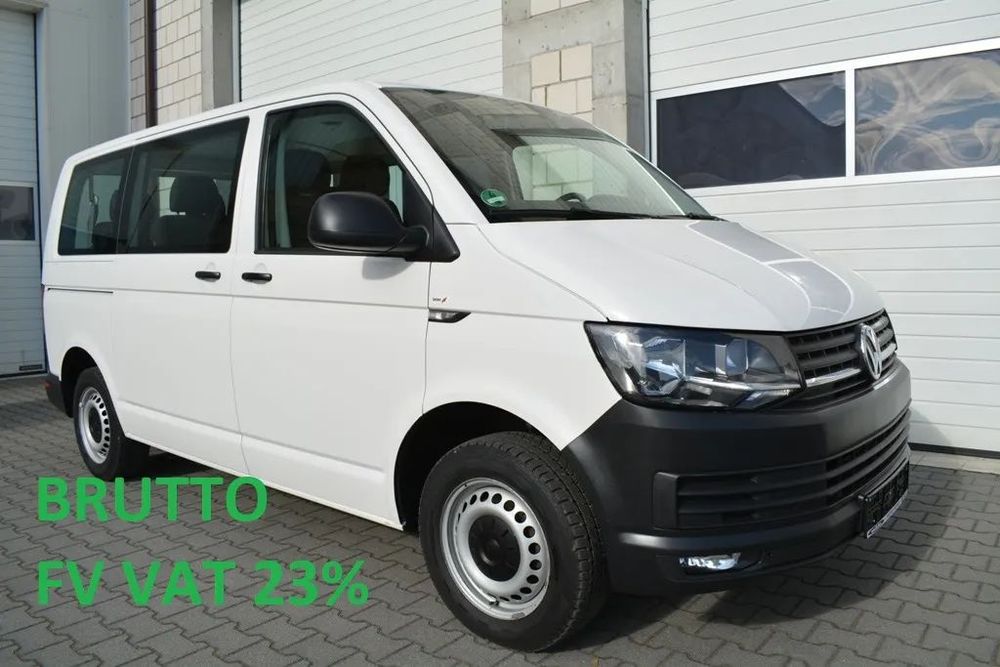 Volkswagen Transporter netto: 74’900 SERWIS ASO 9 osobowa NAWIEWY automat