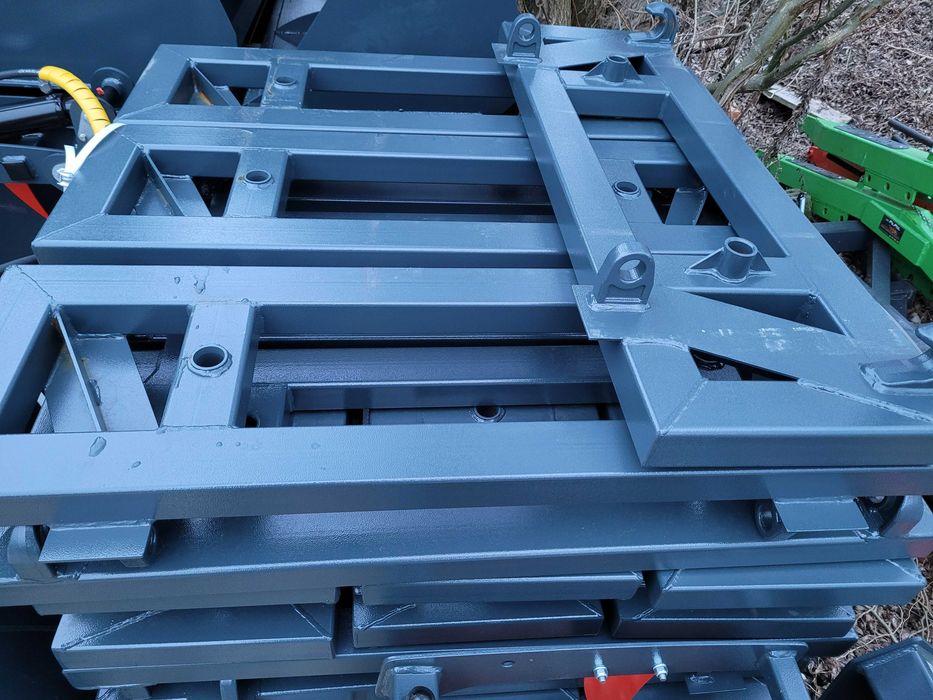 karetka widły do palet kły do bali siana balotów słomy euro-ramka tur