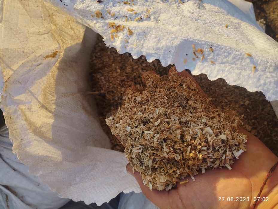 опилка 40 грн мешок натрамбованые