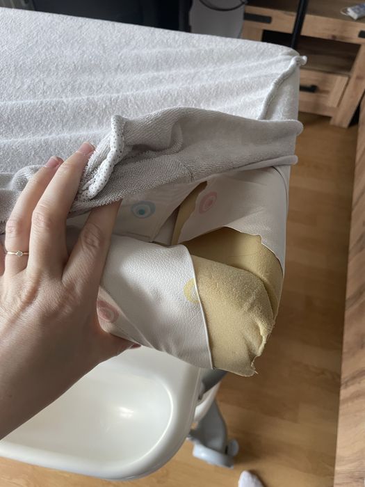 Przewijak wanienka 2w1 wolnostojacy z półkami