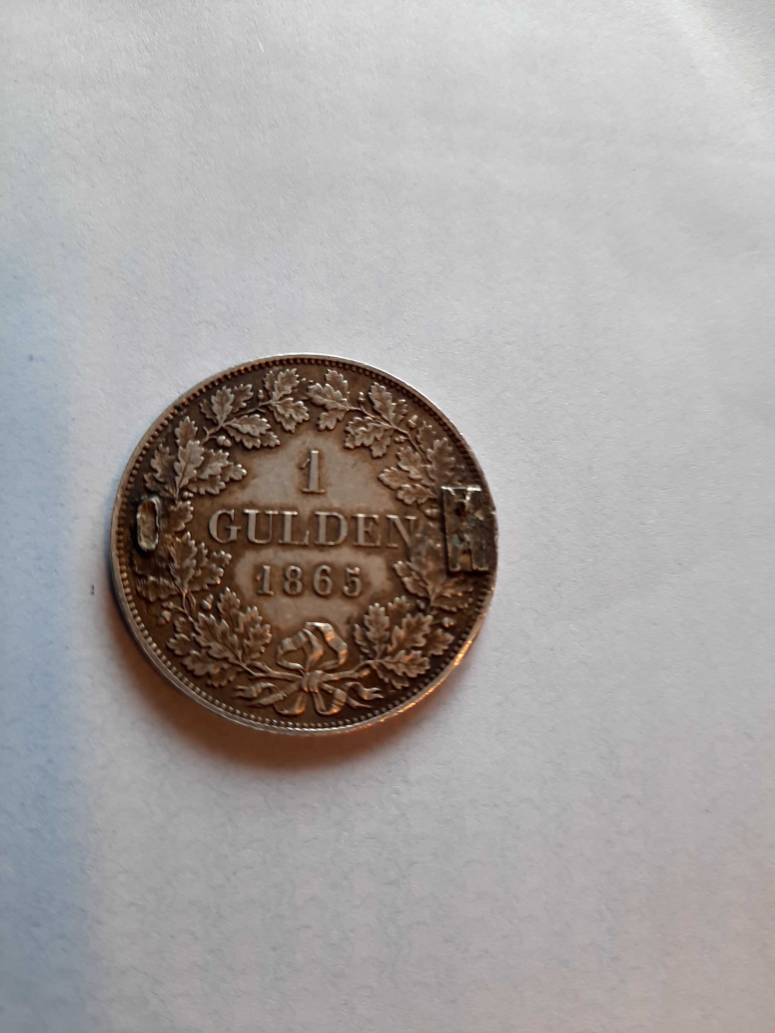1 Gulden 1865 r. Monachium